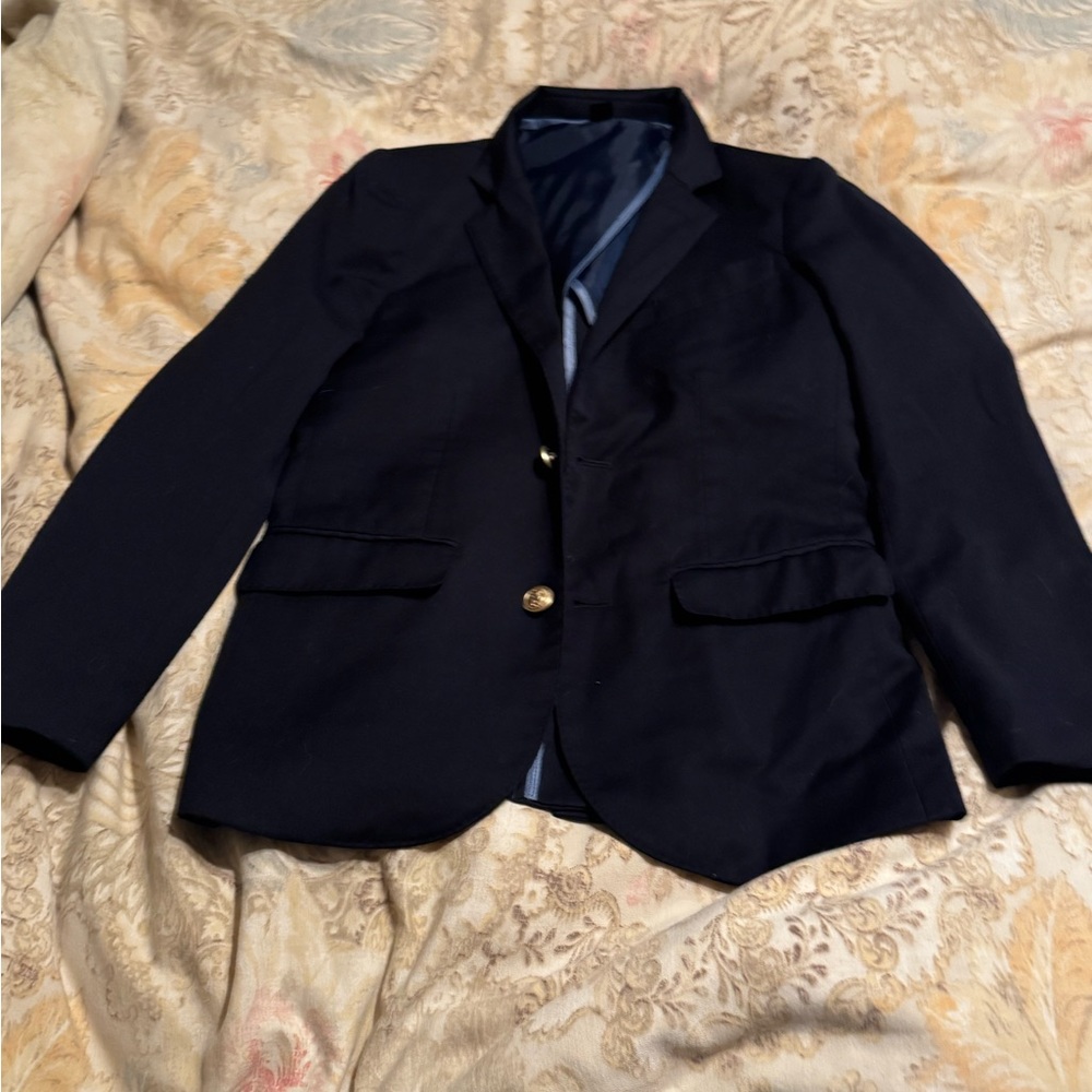 Crewcuts Blue Blazer with Structured Shoulders